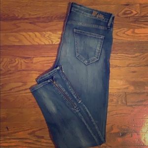 Kut From The Kloth zip skinny jeans size 10